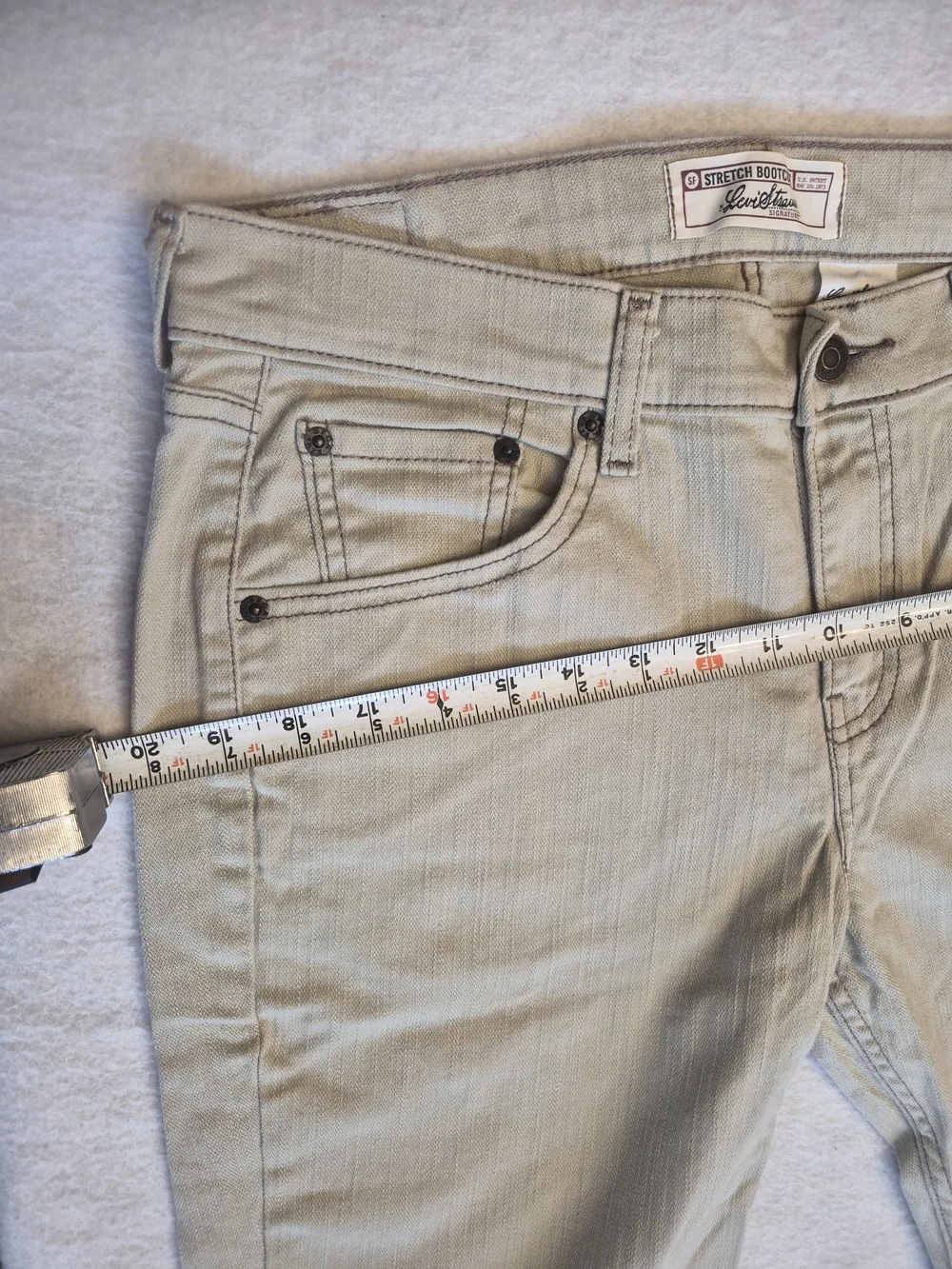 Levi's Beige/Tan Chinos & Khakis Womens Pants